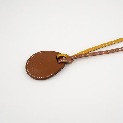 Hermes|Taschen accessoire Apple Air Tag Barenia Bag charm