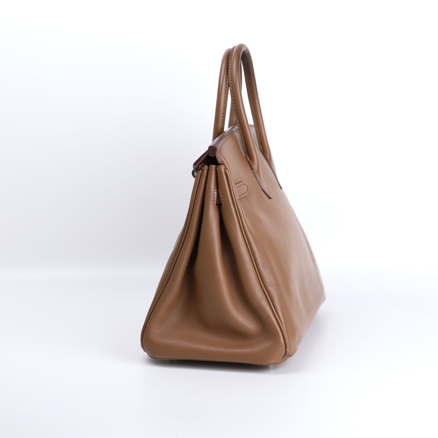 Hermes Birkin 25 Handbag in Swift Alezan 2009，right side