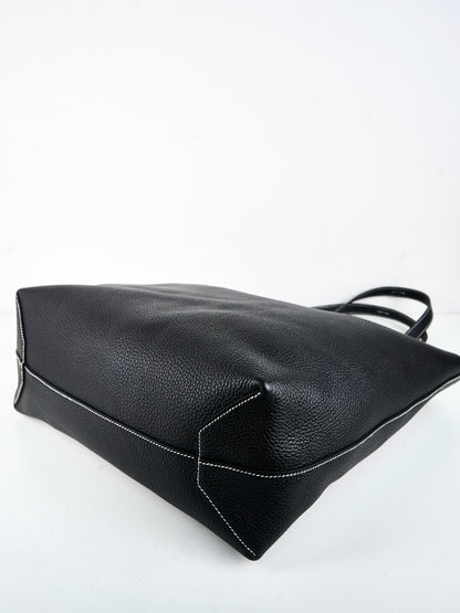 Hermes｜Cabasellier  totebag Black  Taurillon Clemence 2022