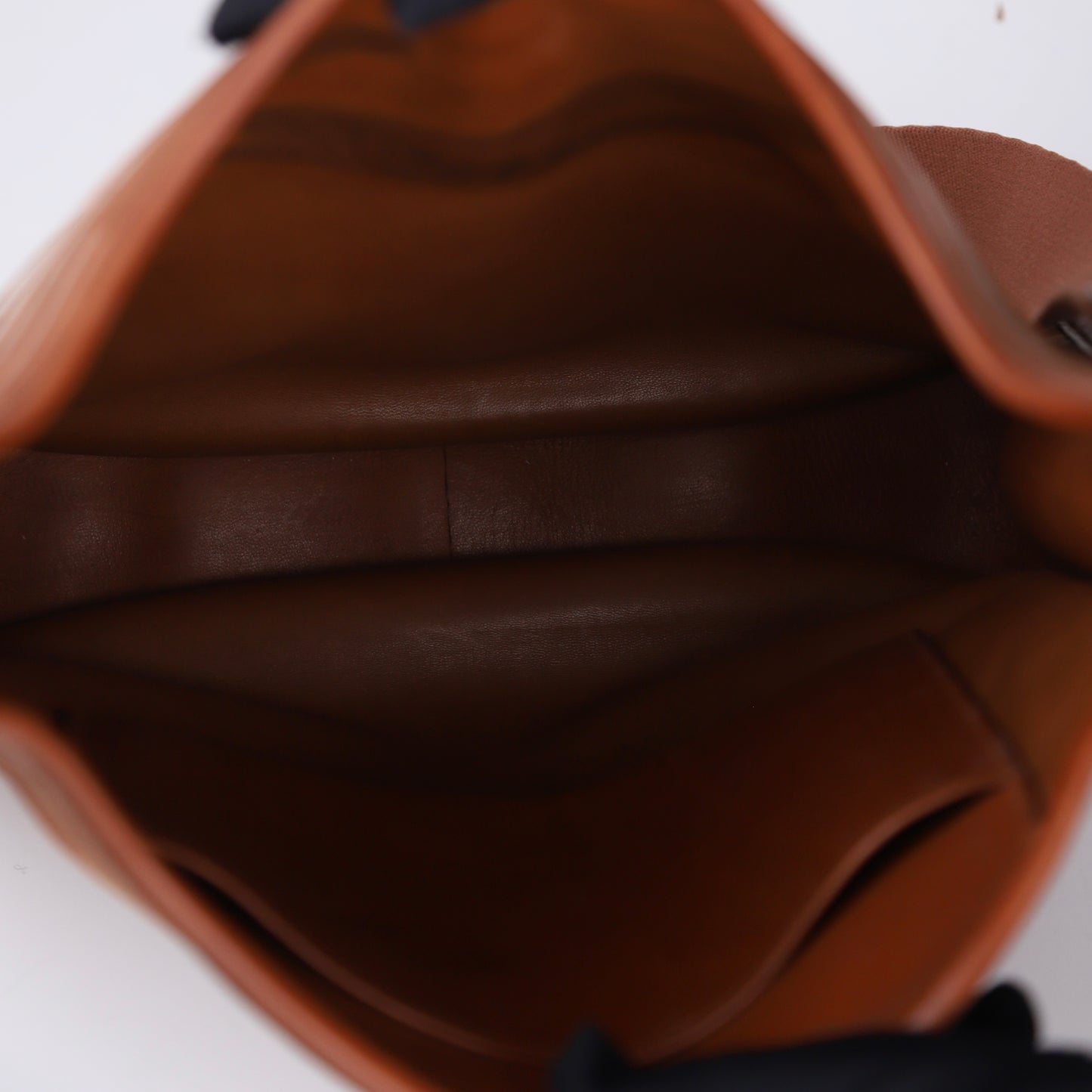 Hermès Evelyne PM shoulder bag, inside view 