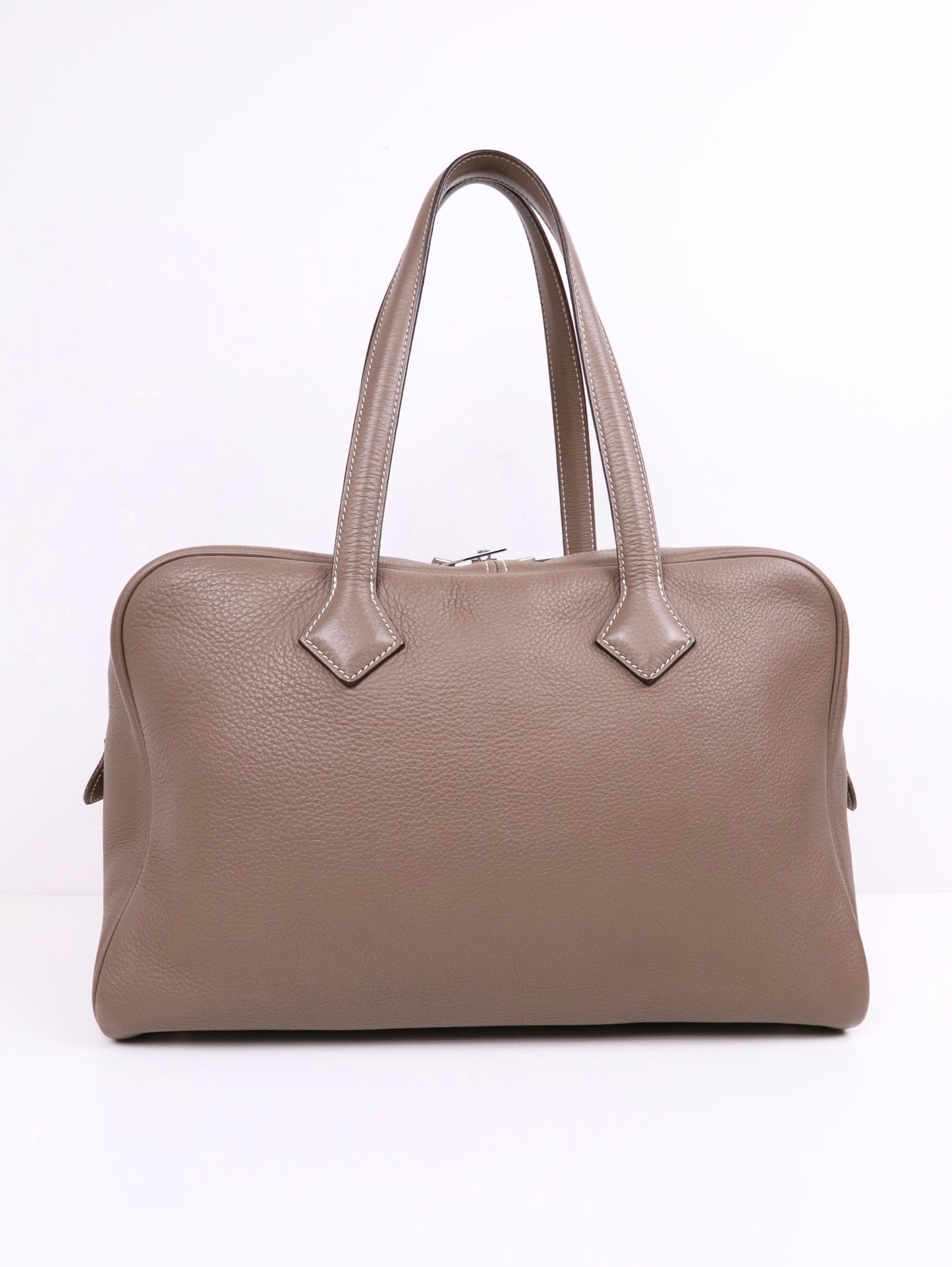 Hermes| Victoria Ⅱ 35 Etoupe Taurillon Clemence 2007