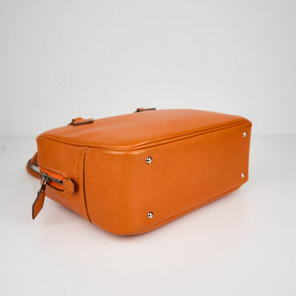 Hermes｜ Plume Mini  Handbag Plume 20 Epsom Orange