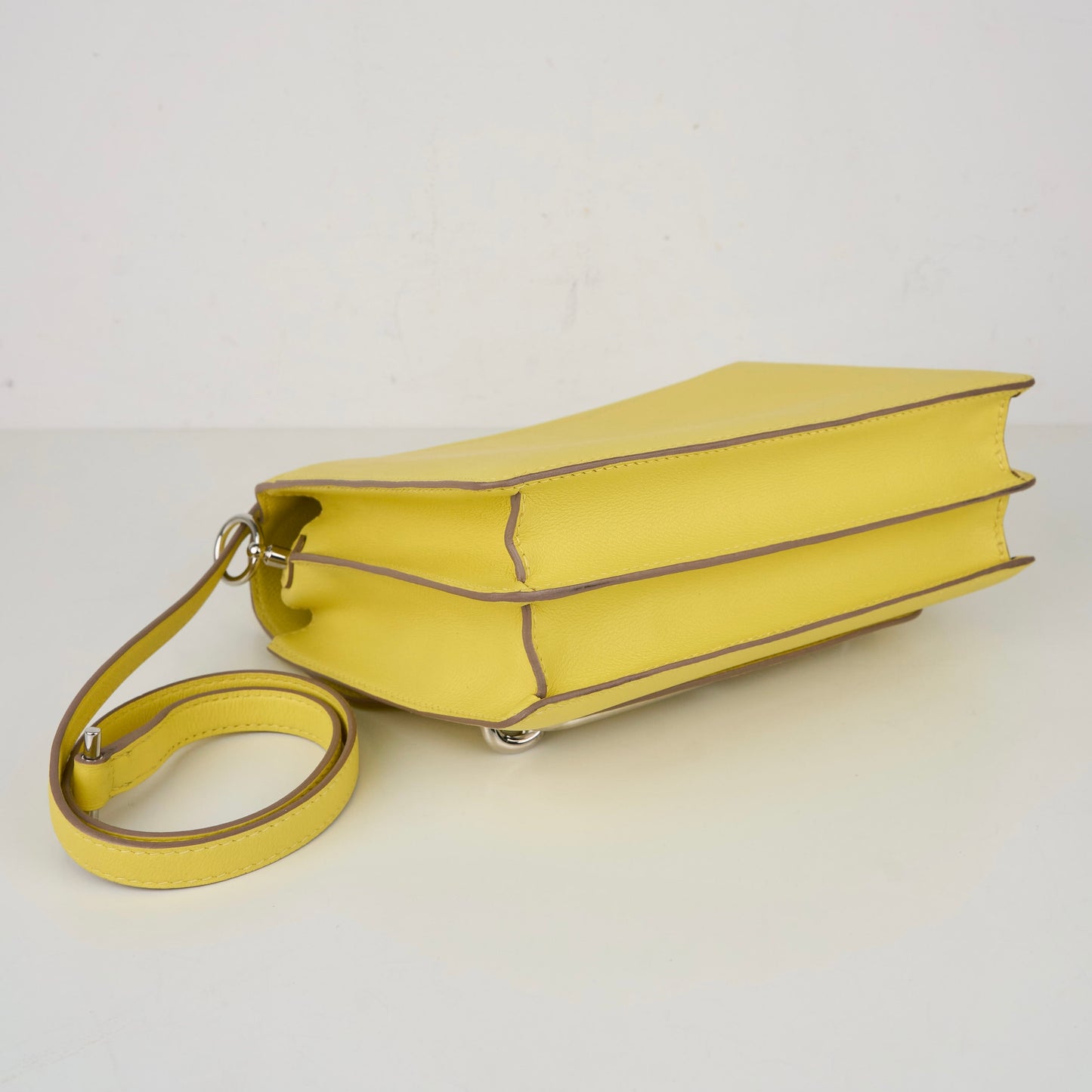 Hermes｜ Roulis 23 Shoulder bag  Lime Evercolor 2021