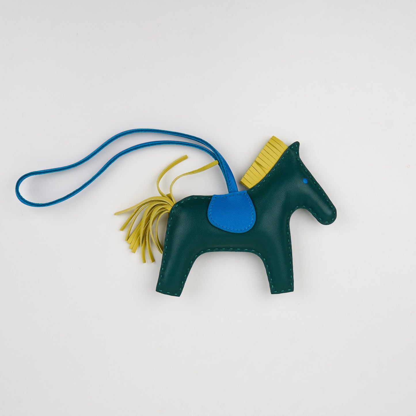 Hermes |Rodeo MM Malachite Charm 2018