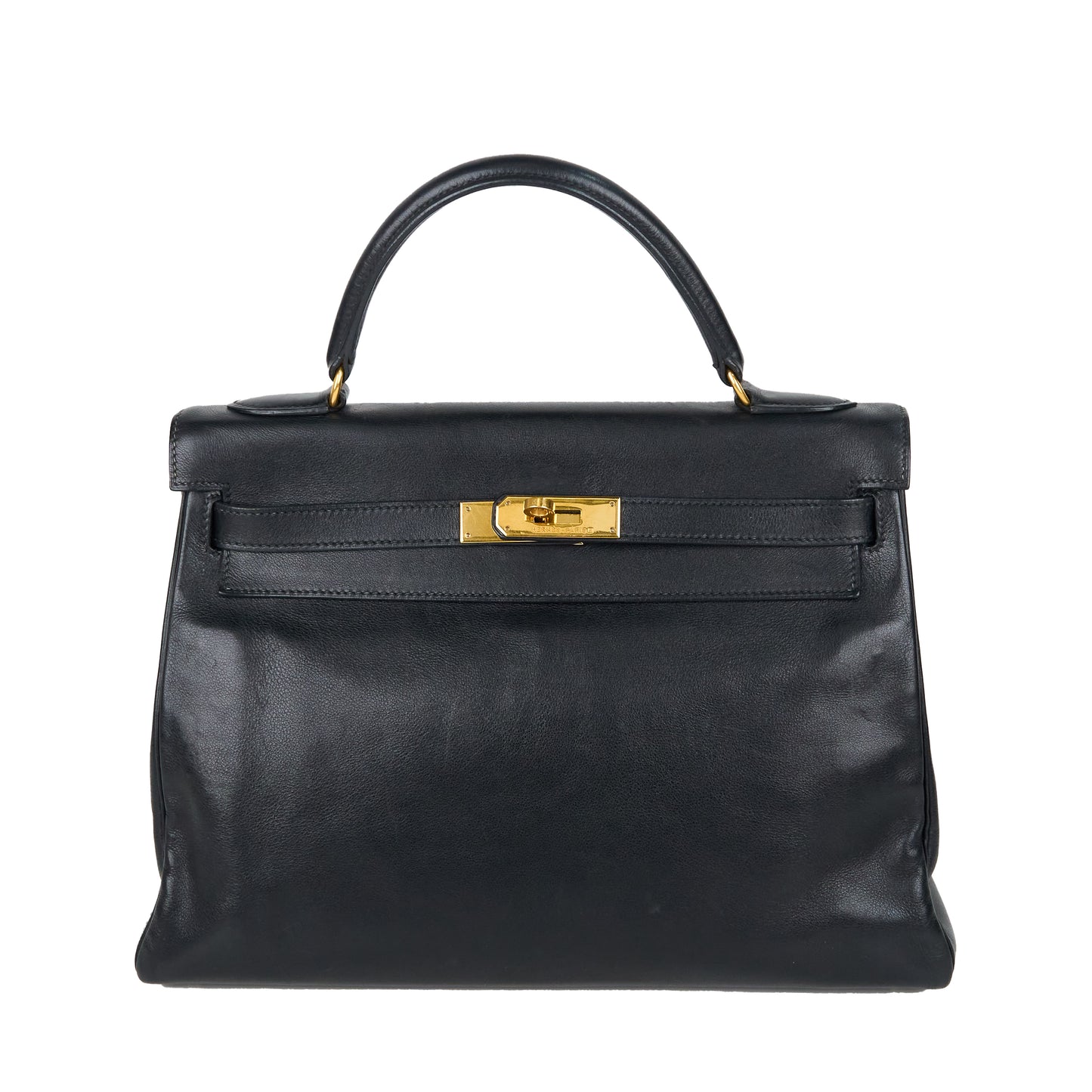 Hermes｜ Kelly32 Handbag Black Gulliver  1994