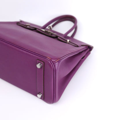 Hermes Birkin 25 in Chevre Anemone 2007
