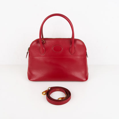 Hermes｜ Bolide 27 2-way Handbag Box Calf Rough Vif  1996