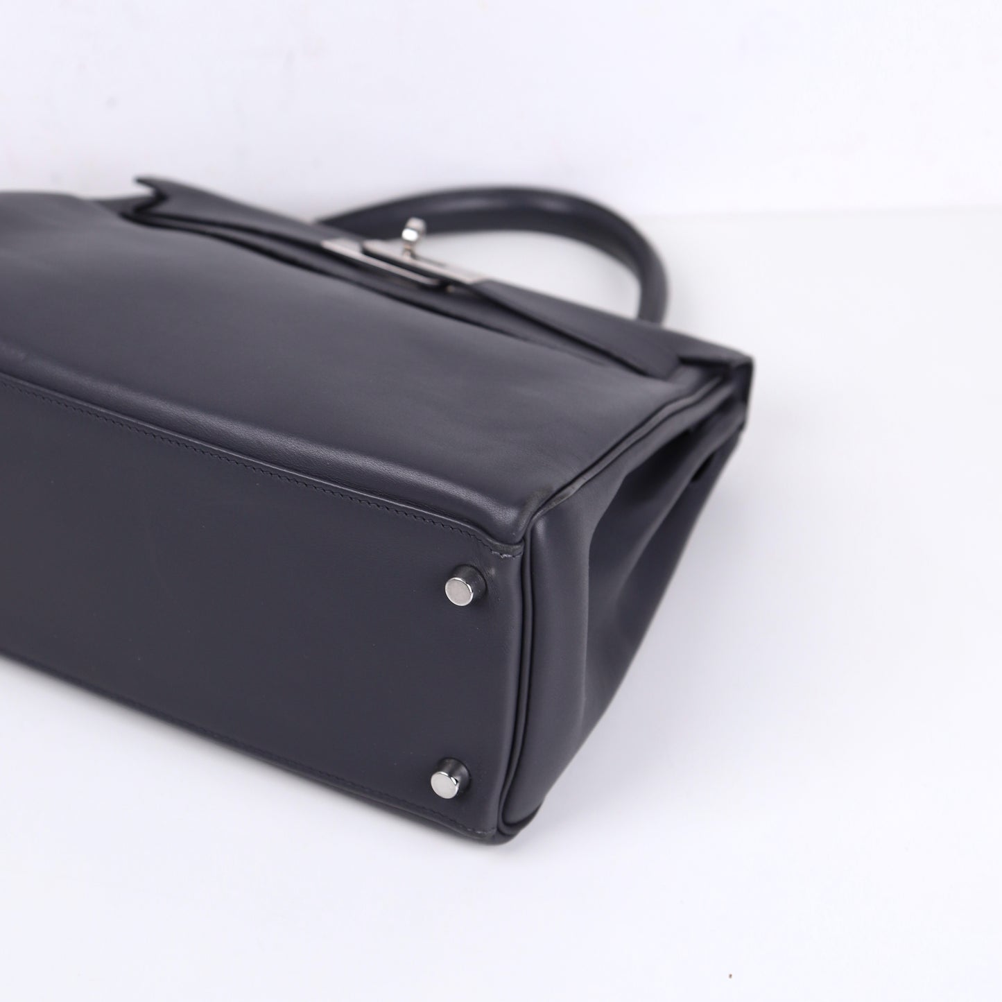 Hermes｜Kelly 28 Handbag Swift  Graphite 2007