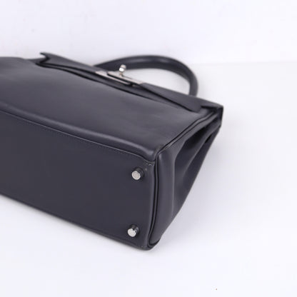 Hermes｜Kelly 28 Handbag Swift  Graphite 2007