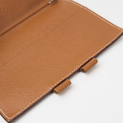 Hemres| Journal Case Passport Cover Gold Epsom 2003