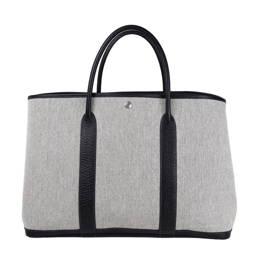 Hermes｜Garden Party MM Handbag Toile 2004