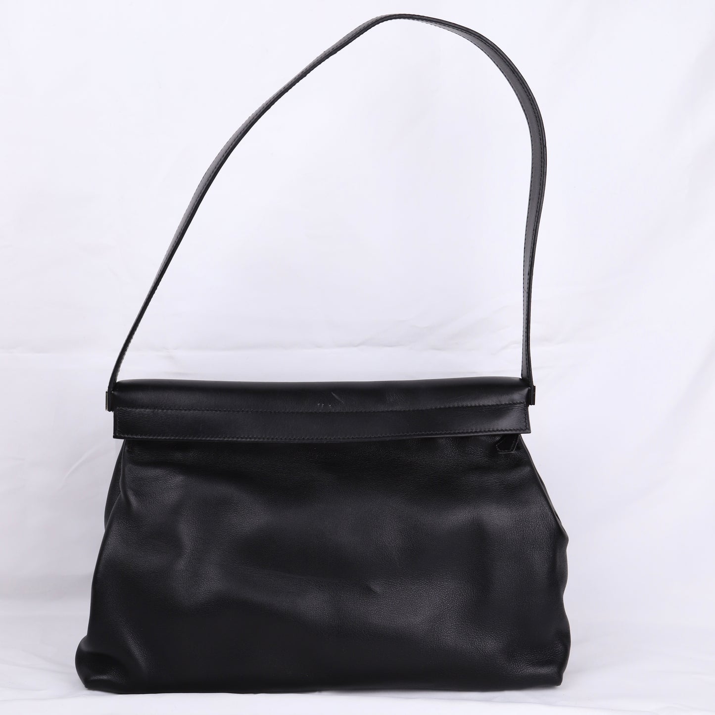 Hermes Yeoh Bag Shoulder bag in Gulliver Black 2001, back view