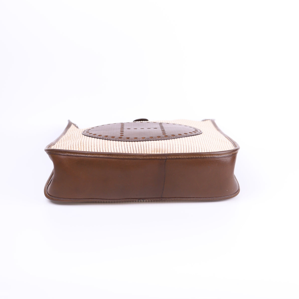 Hermes Evelyne PM in Barenia/Crinoline Vert Olive 2001,bottom