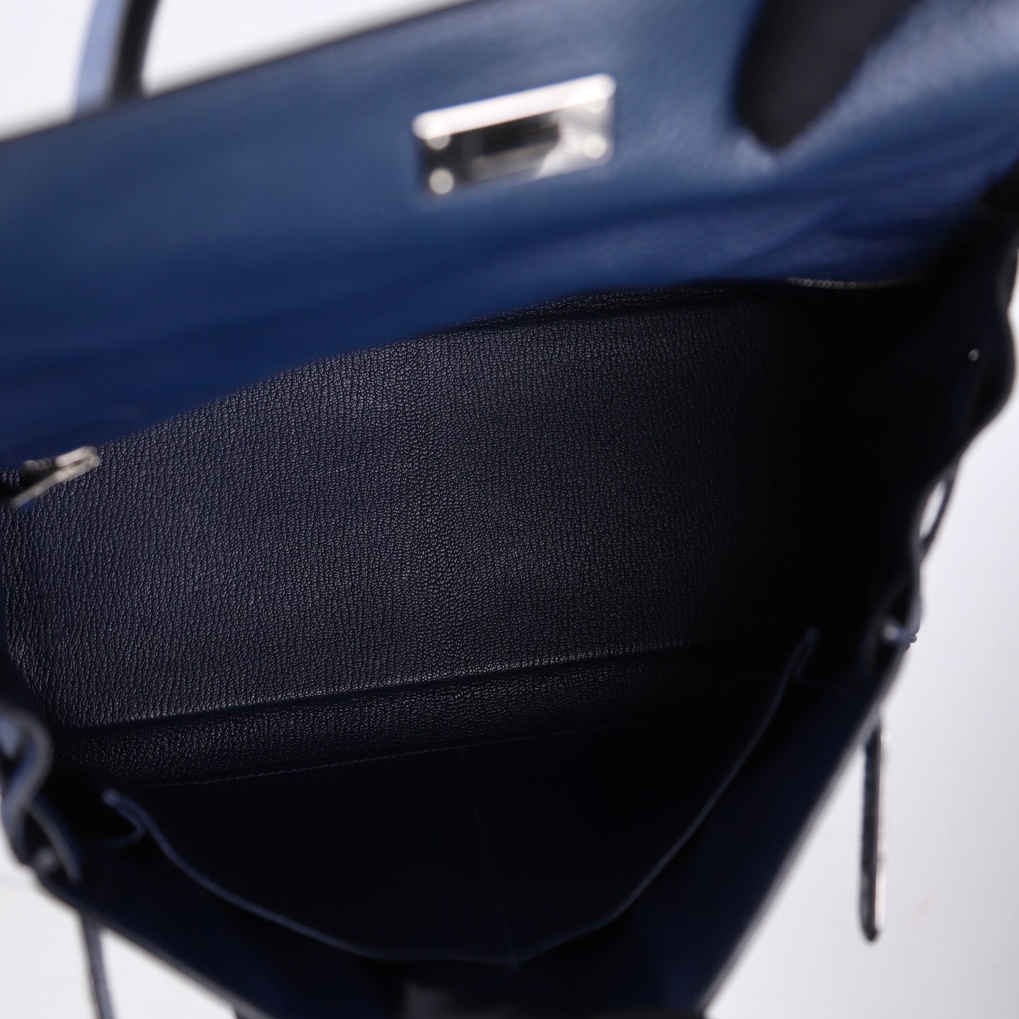 Hermes｜ Kelly 28 Handbag Togo Prussian Blue 2009