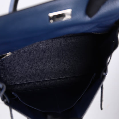 Hermes｜ Kelly 28 Handbag Togo Prussian Blue 2009