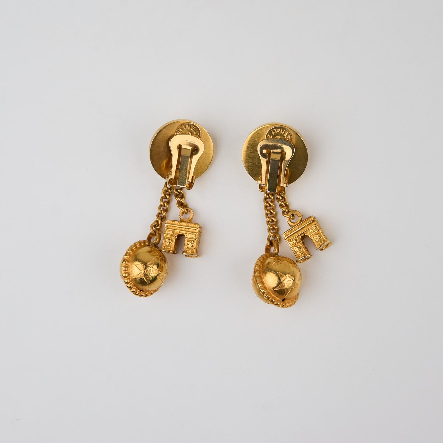 Celine｜ Rare Vintage  Earring star ball 1989