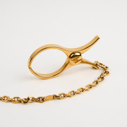 Hermes | Filou Glove Clip Gold plated