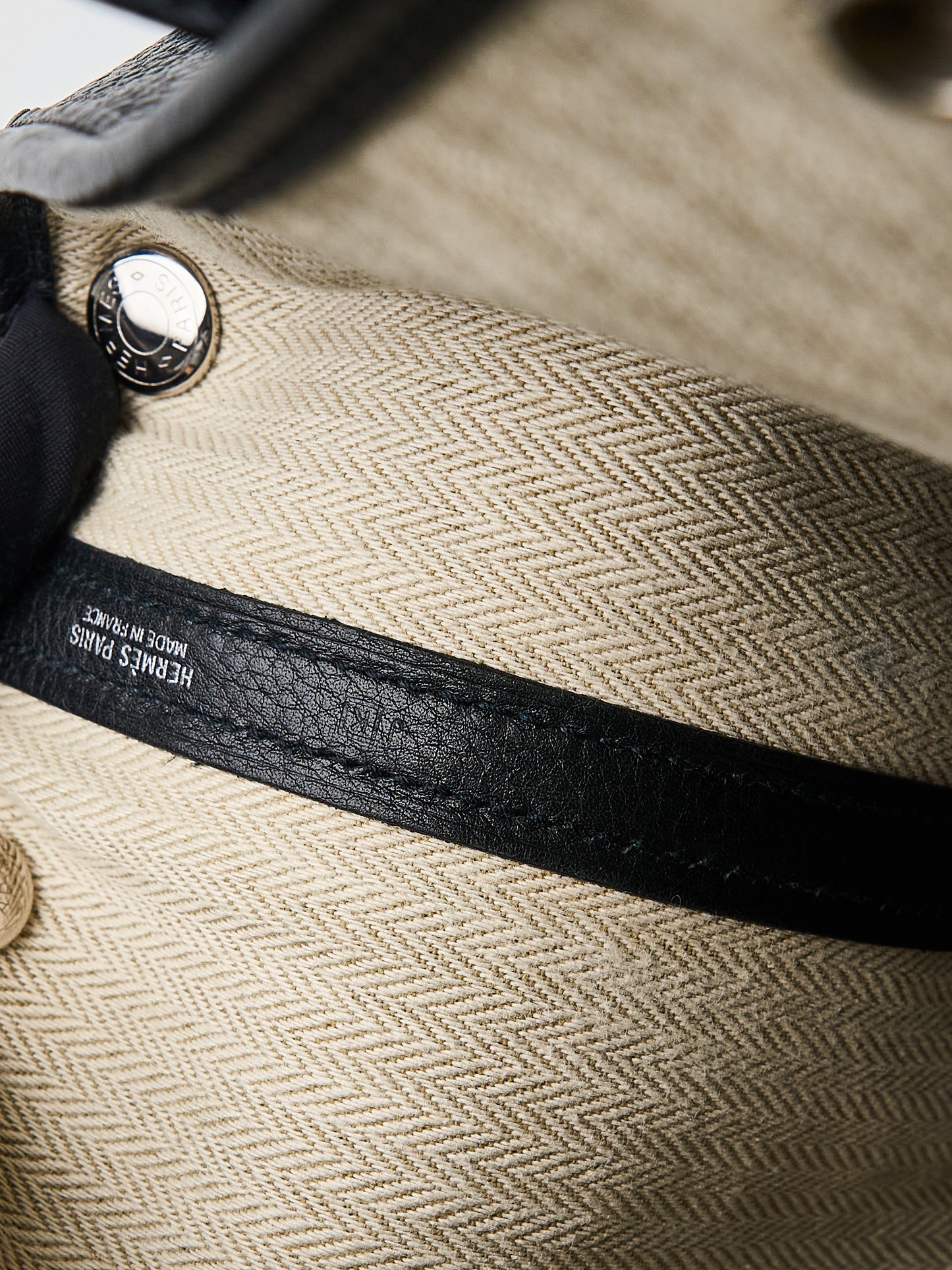 Hermes｜ Garden Party TPM  Black  Vache Country 2007