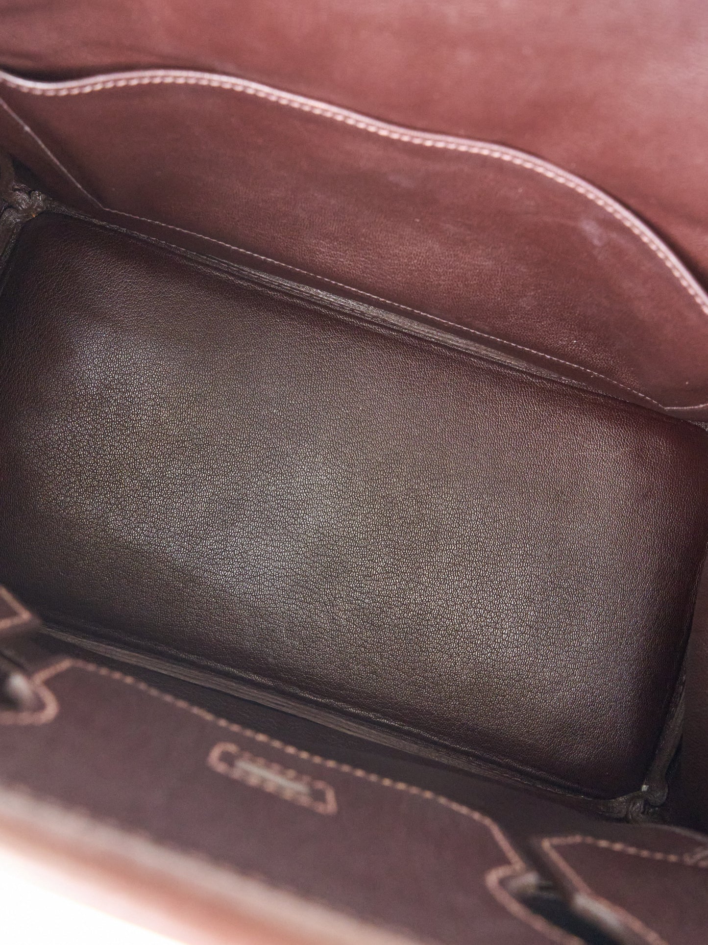 Hermes| Birkin 35 Handbag  Ebene Coromandel Cherve 2002