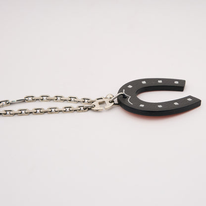 Hermes | S925 Chain Bag Charm Horseshoe