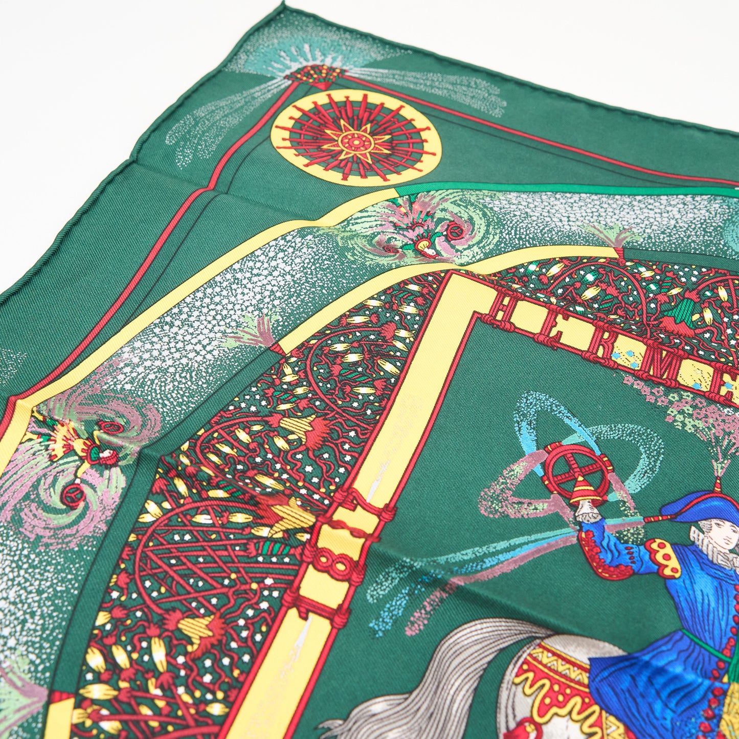Hermes |Ex-Libris Circulaire 150th Anniversary Carre Scarf