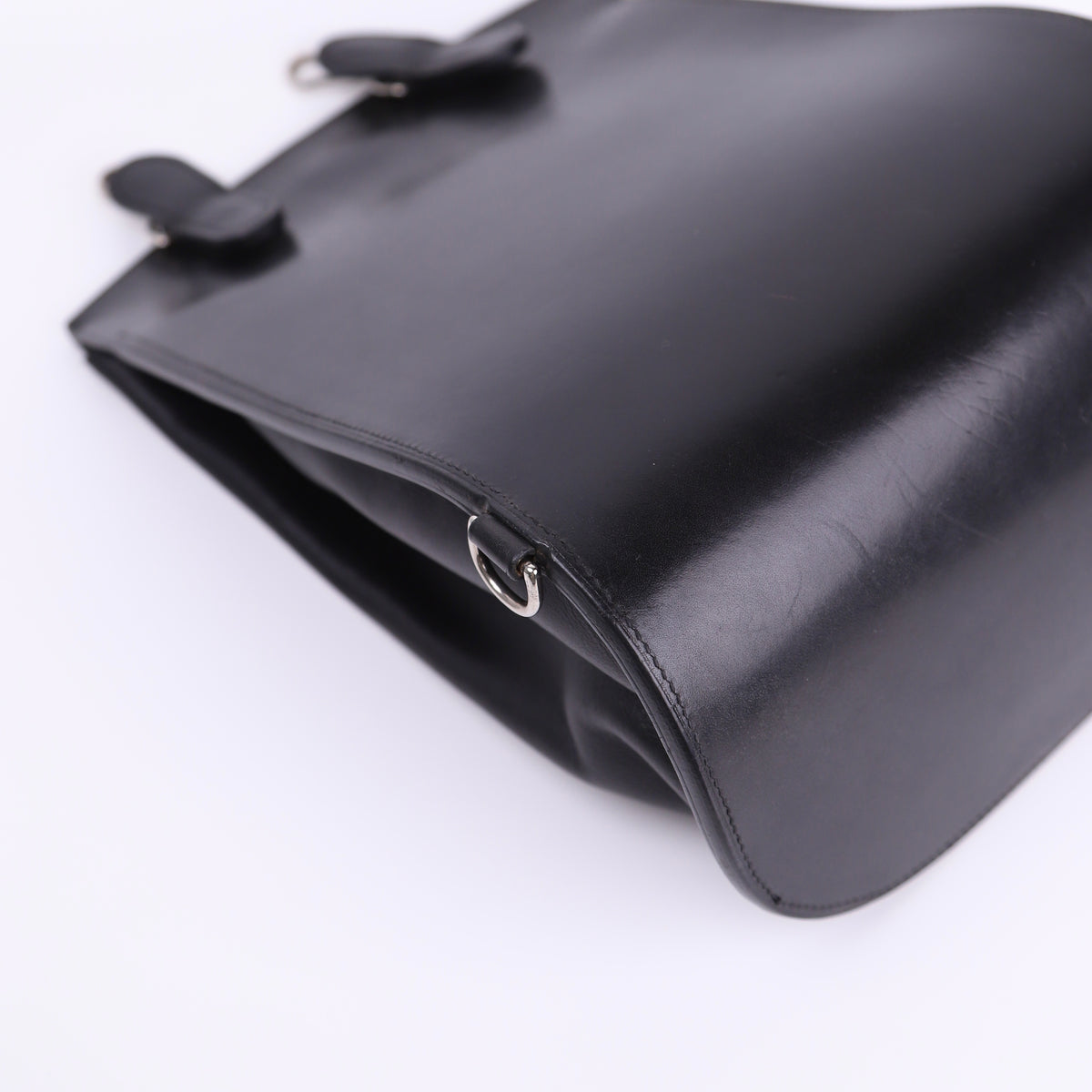 Hermes Sherpa PM Backpack in Barenia Black 2001,corner3