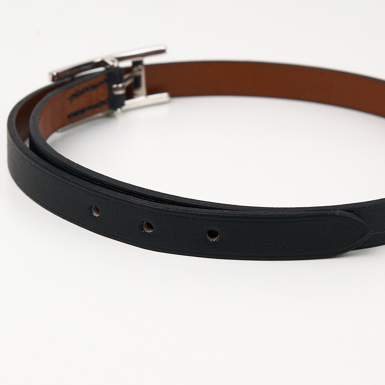 Hermes |Behapi Double Tour bracelet Black Swift