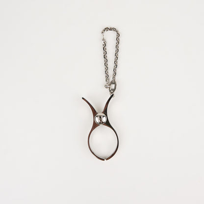 Hermes | Filou Glove Clip Silver