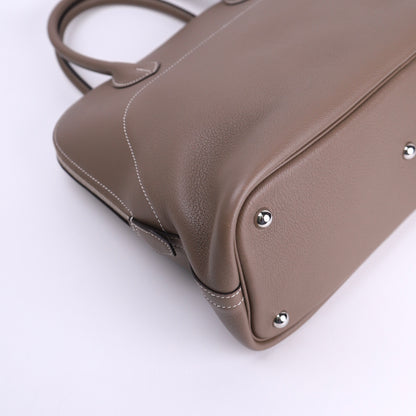 Hermes Bolide Relax 35 Handbag in Novillo Etoupe 2015,corner1