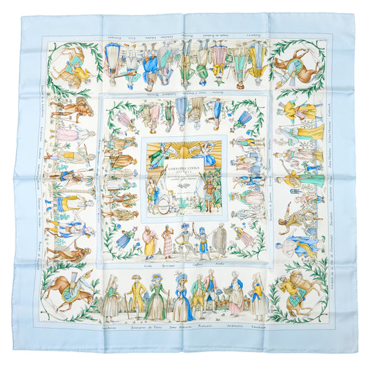 Hermes | 100% Silk Scarf Carre 90 Actuals Scarf Parameters