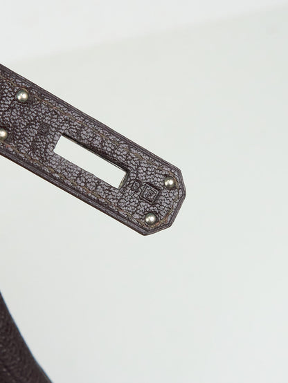 Hermes| Birkin 35 Handbag  Ebene Coromandel Cherve 2002