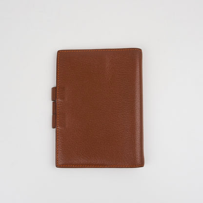 Hemres| Journal Case Passport Cover Havana/Orange  2007