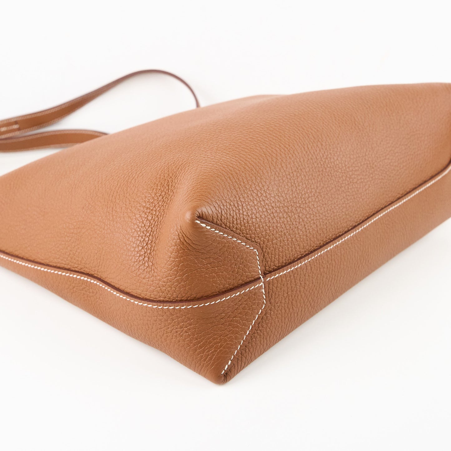 Hermes｜Cabasellier  Tote bag  Gold Taurillon Clemence 2022