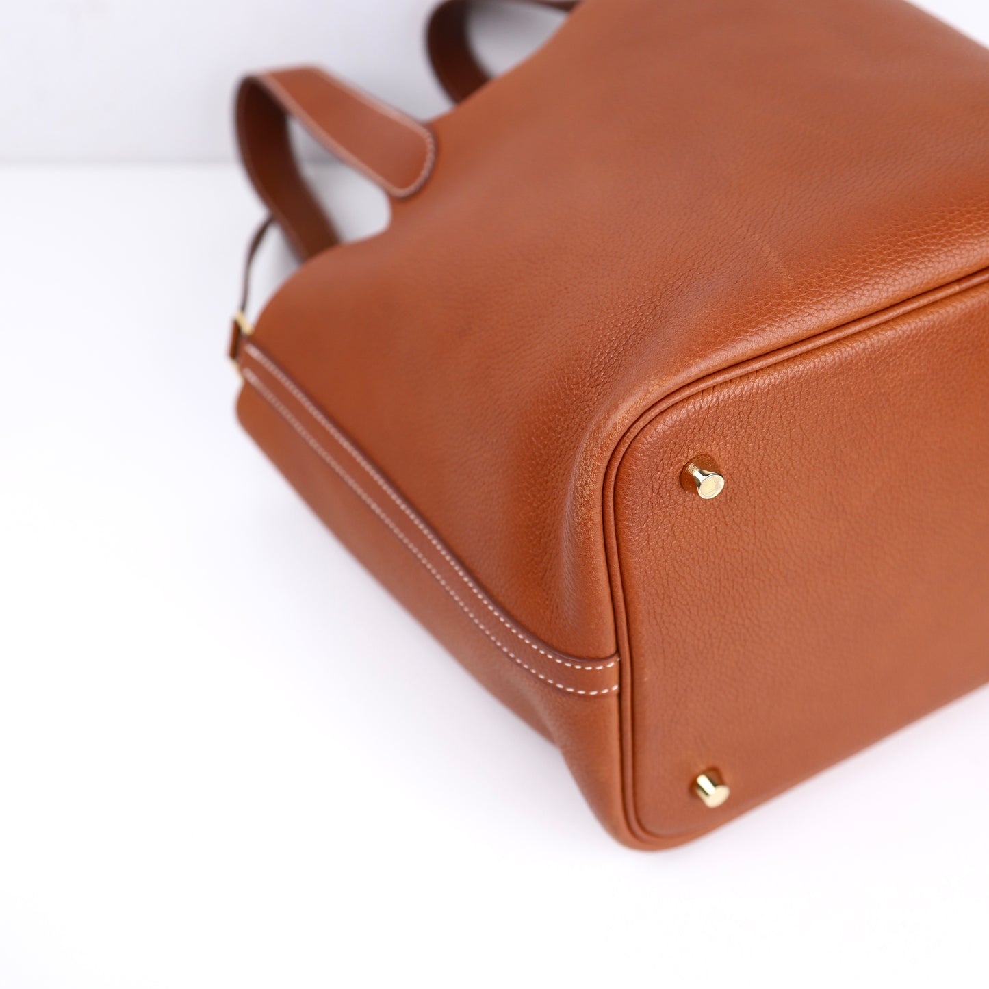 Hermès Picotin MM Fauve Barenia Faubourg,Corner 2