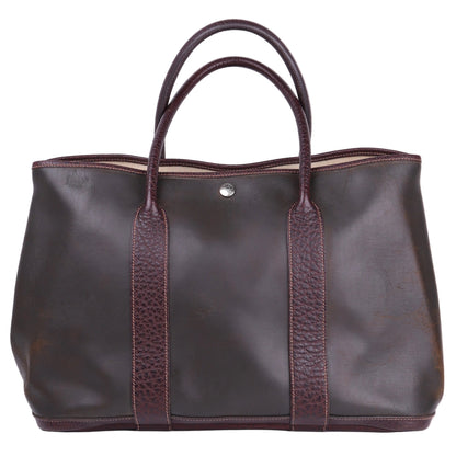 Hermes Amazonia Garden Party PM Handbag, front view