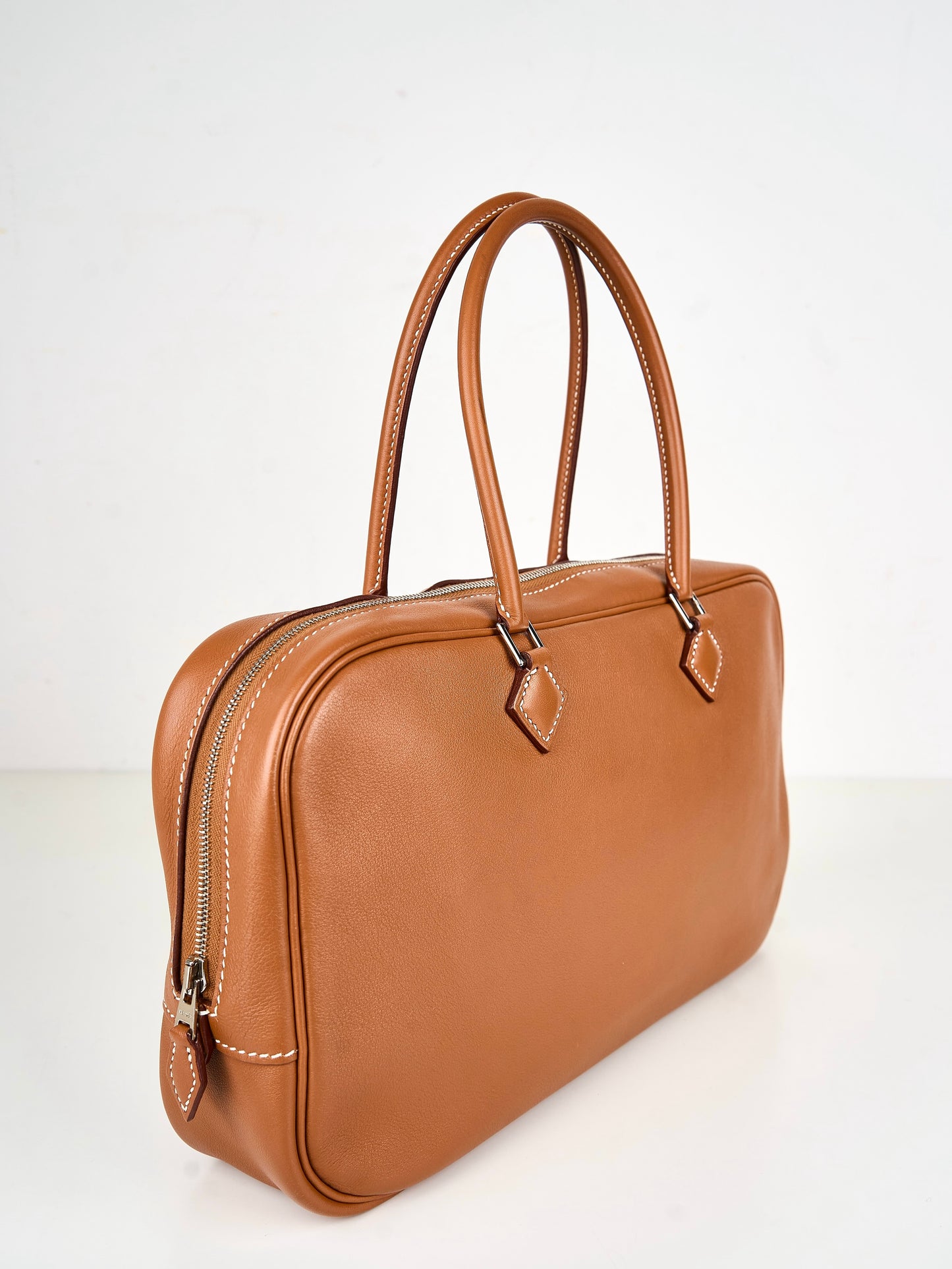 Hermes｜Plume elan 28 Handbag Gold swift 2013