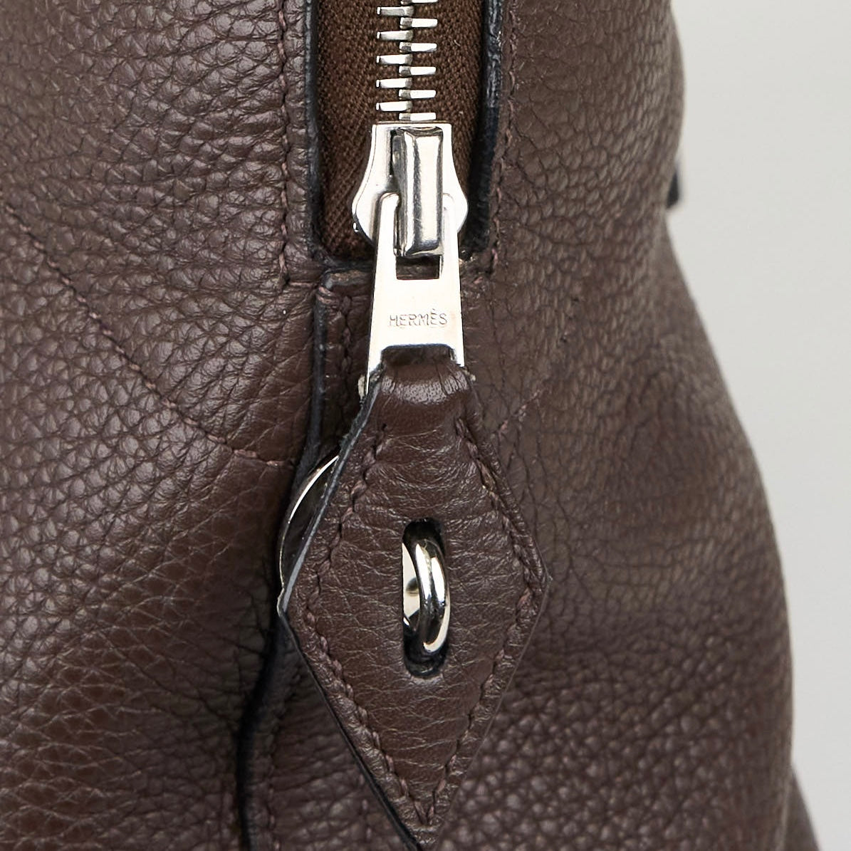 Hermes｜Bolide 31 HandBag Chocolat Taurillon Clemence 2008