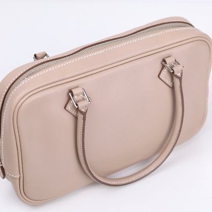 Hermes｜Plume elan 22 Handbag Argile swift 2012