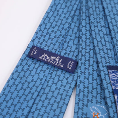 Hermes |Man's Silk  Necktie