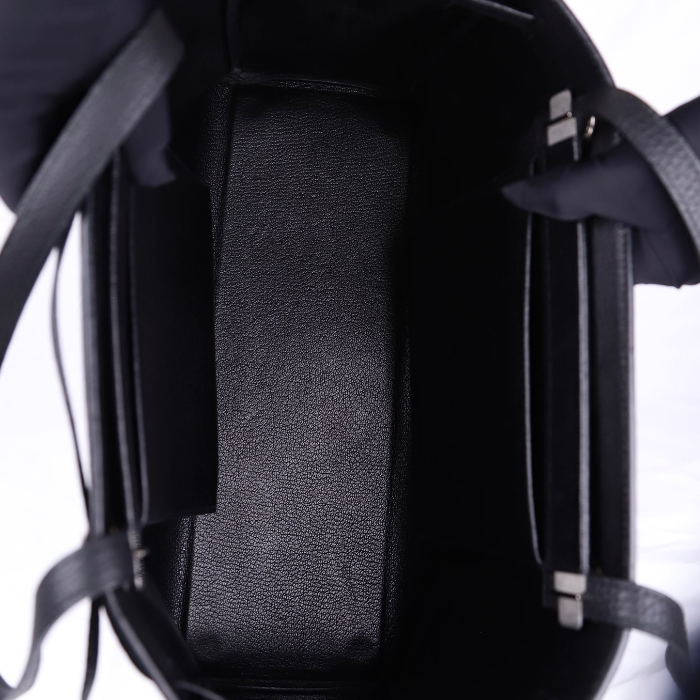 Hermes Cabana Tote Bag in Black Togo 2002
