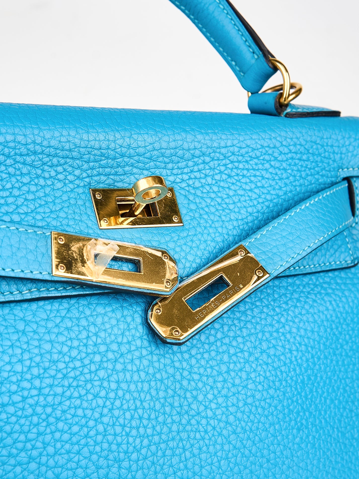 Hermes｜Kelly 28 Togo Turquoise Blue 2004