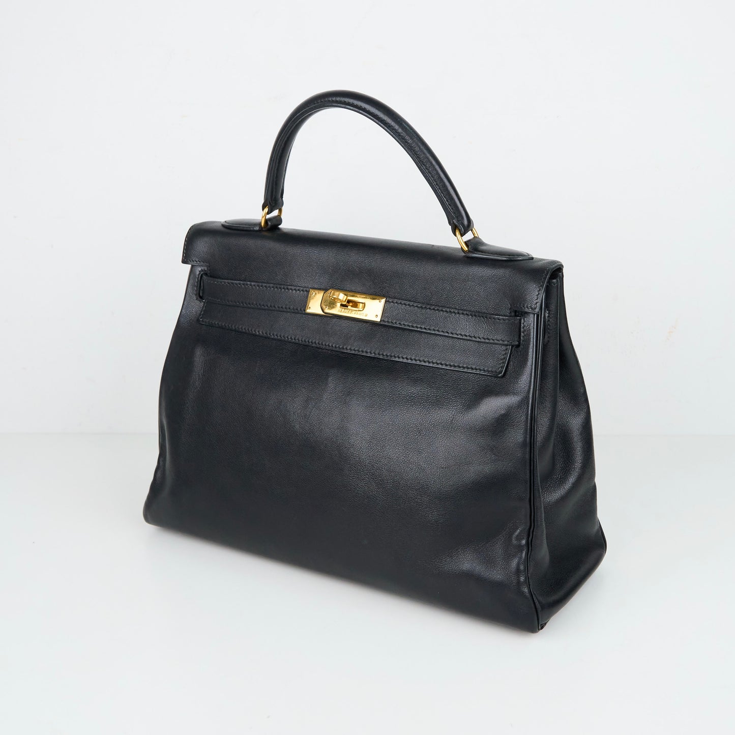 Hermes｜ Kelly32 Handbag Black Gulliver  1994