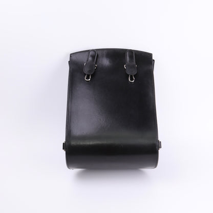 Hermes Sherpa PM Backpack in Barenia Black 2001, back view