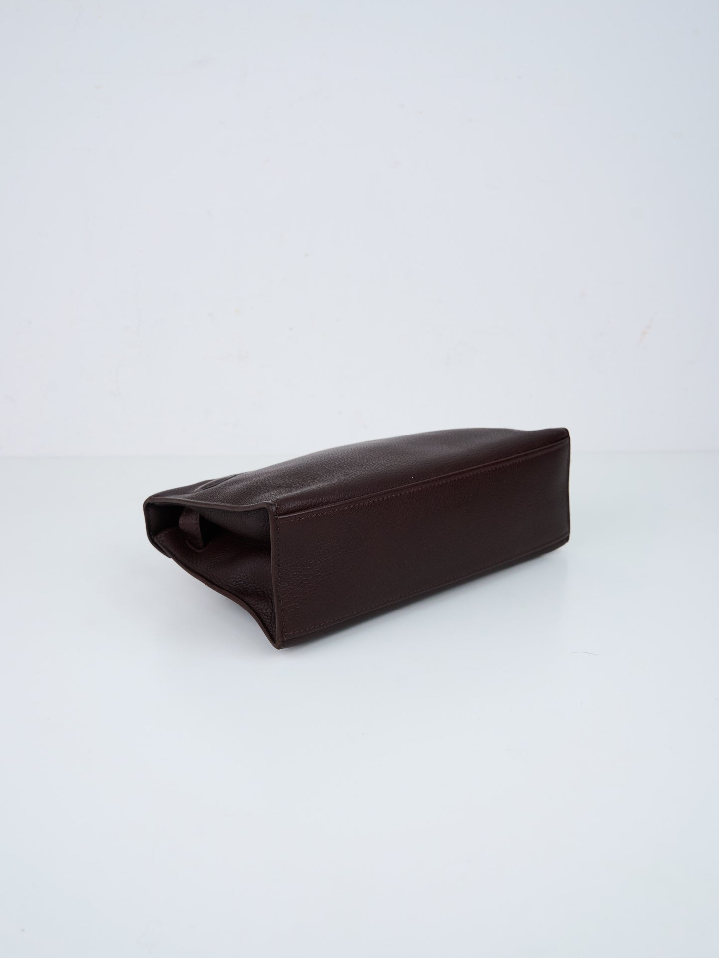Hermes｜Kelly Pochette Havana Handbag Evergrain 2006
