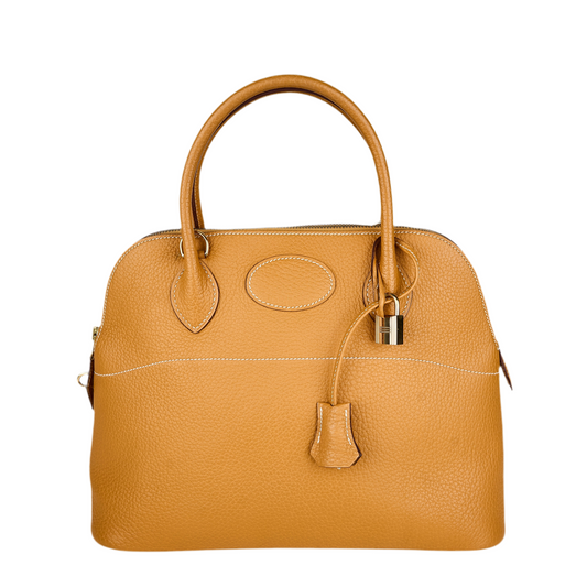 Hermes｜Bolide 31 Natural Sable Ardennes 2way  Handbag 2004
