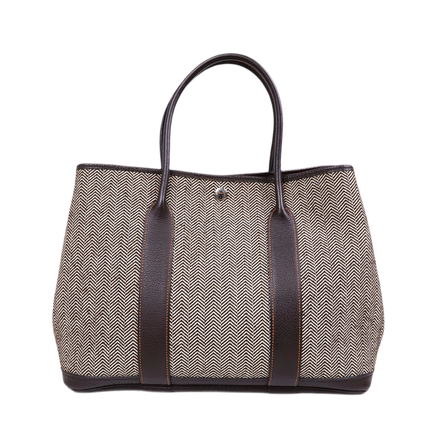 Hermes｜Garden Party PM Buffalo Leather /Wool 2010