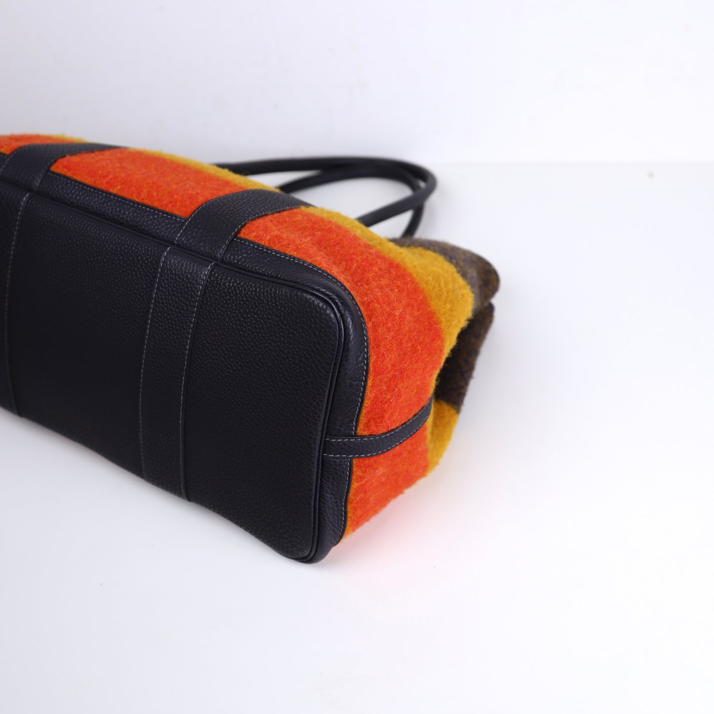 Hermes｜ Limited Garden Party PM  Wool Handbag