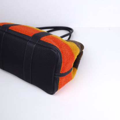 Hermes｜ Limited Garden Party PM  Wool Handbag