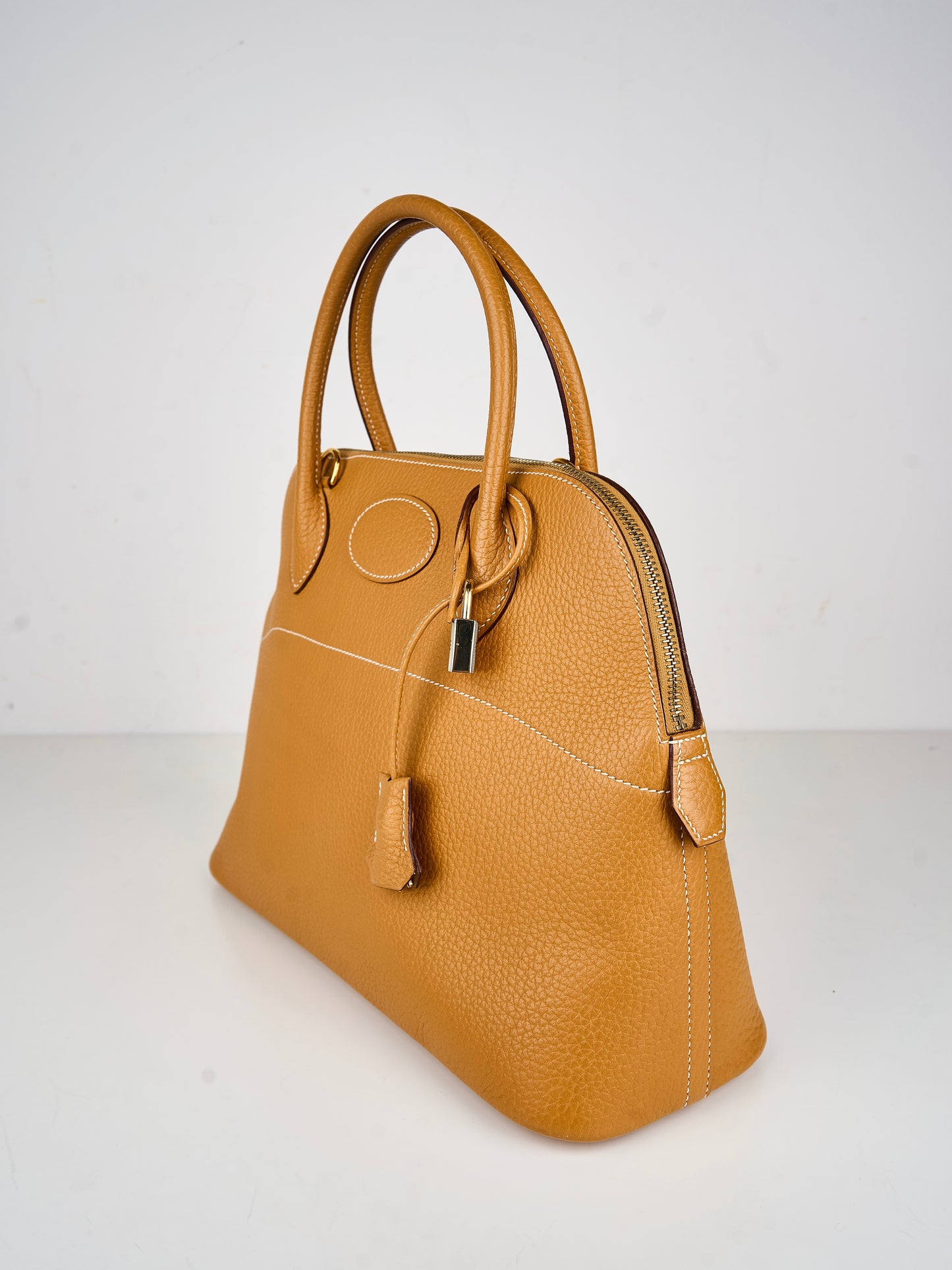 Hermes｜Bolide 31 Natural Sable Ardennes 2way  Handbag 2004