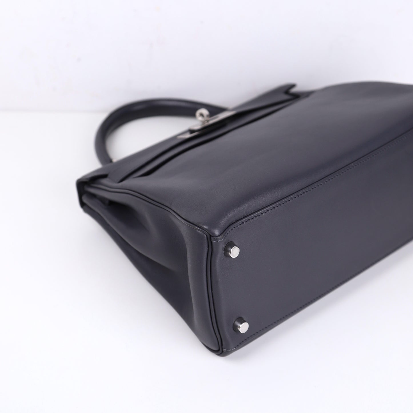 Hermes｜Kelly 28 Handbag Swift  Graphite 2007